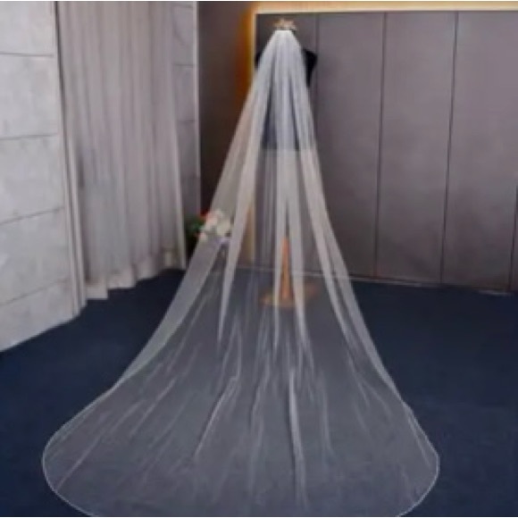 Other - Fully Beaded Cathedral Veil